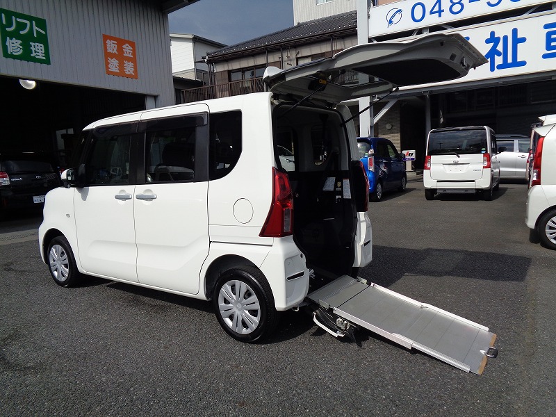 ダイハツタントの福祉車両