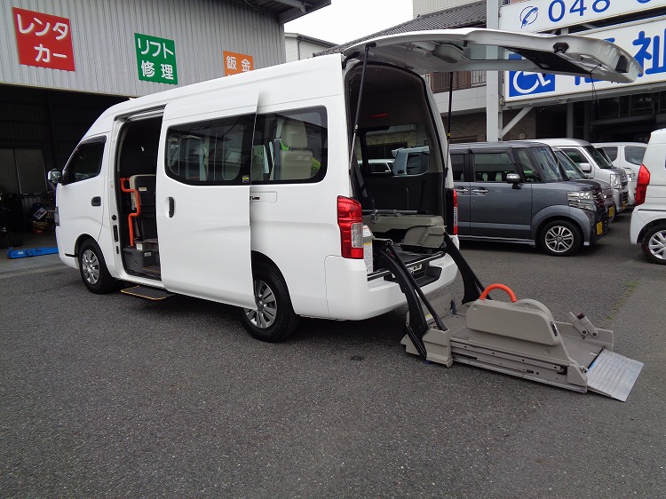 日産NV350キャラバンの福祉車両