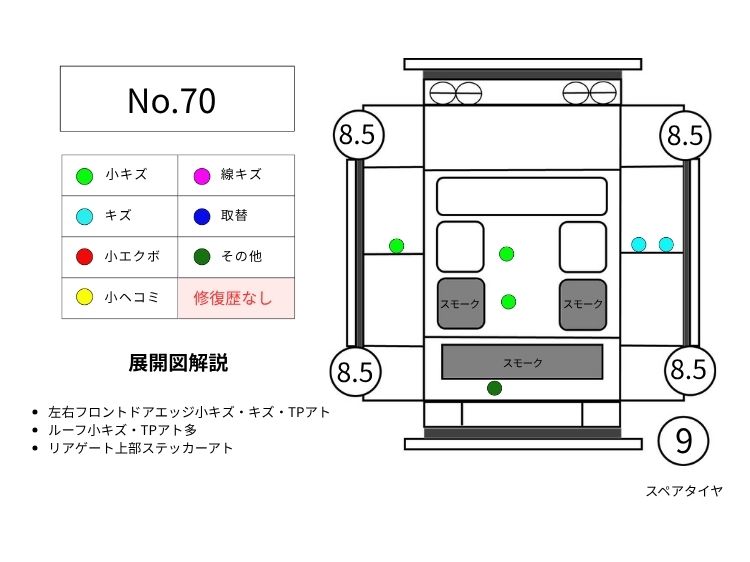 70レジアスエース展開図